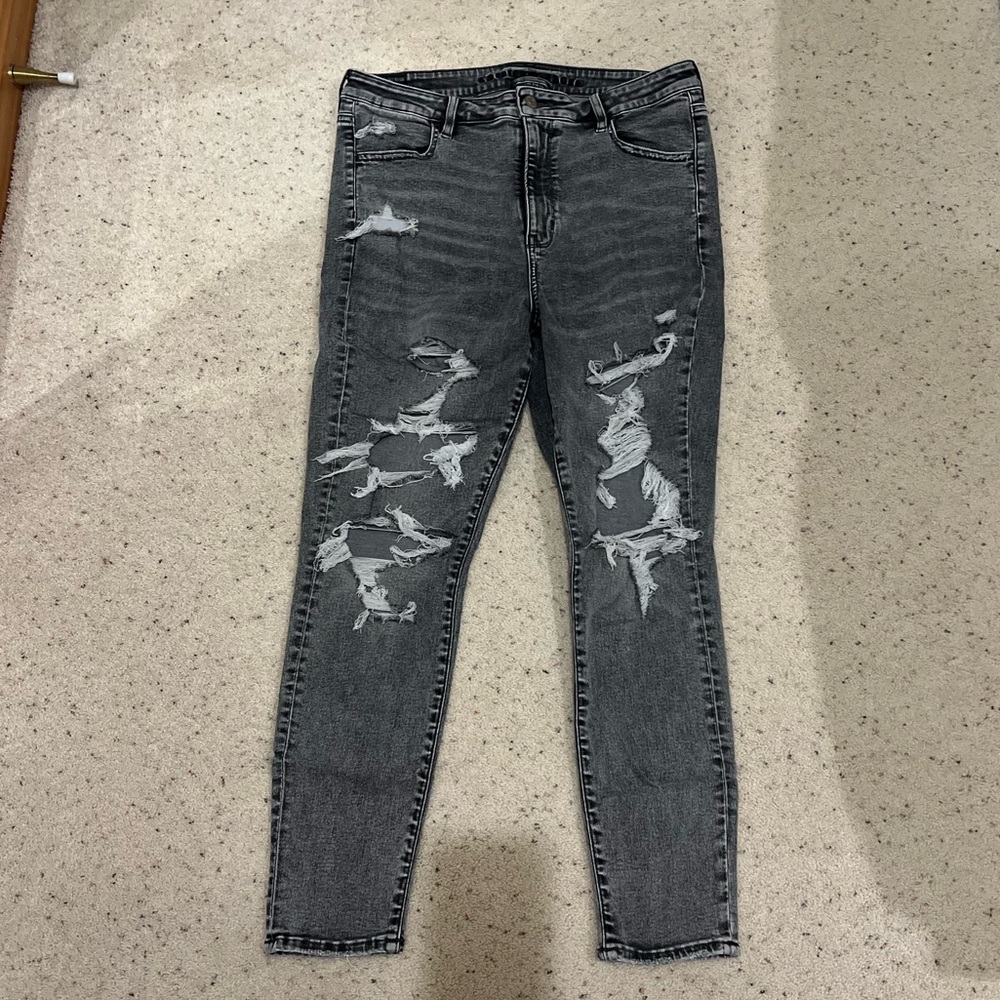 American Eagle Super Hi-Rise Jegging Size 14 (SHORT)